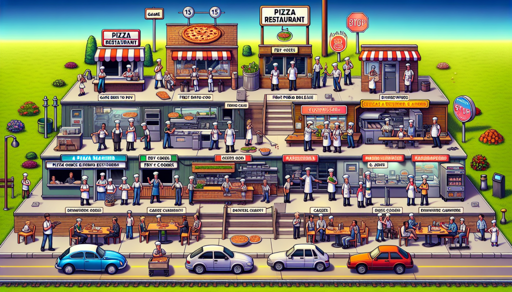 The Evolution of Work at a Pizza Place: A 15-Year History