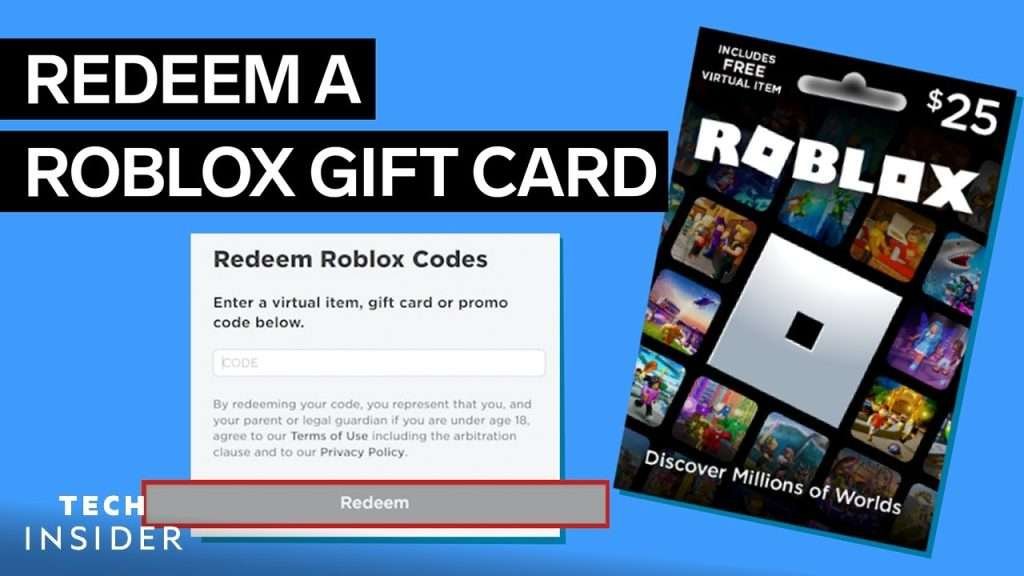 How to Redeem Roblox Gift Card Codes Easily