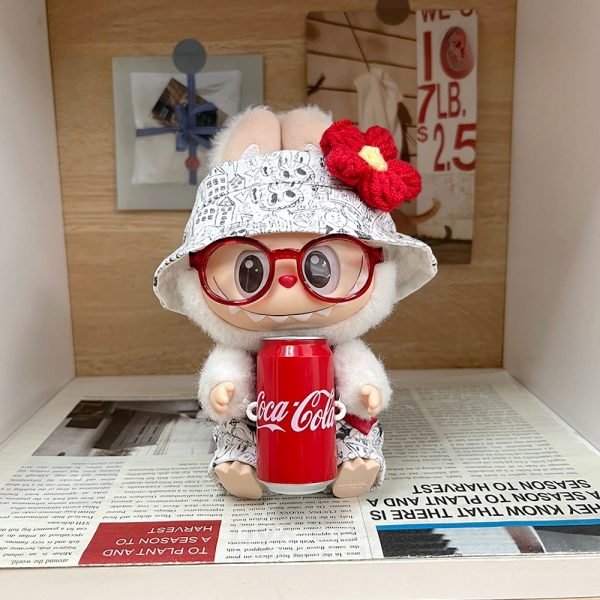 Handmade Coca-Cola Series Labubu Outfit Figures - Image 3