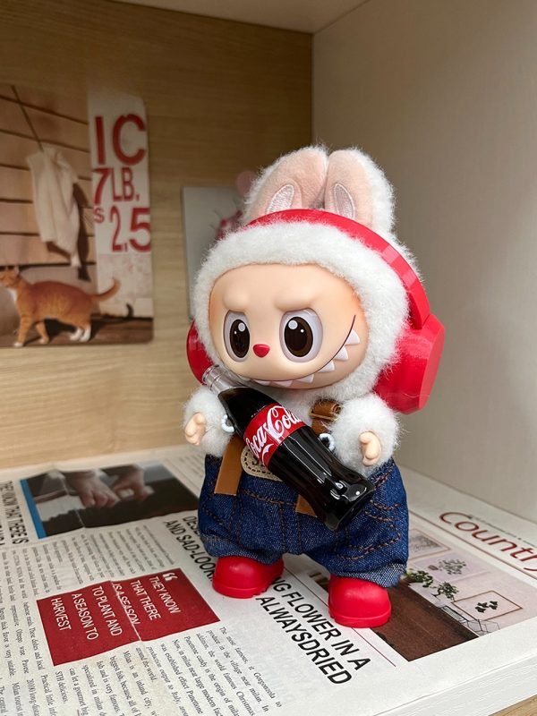 Handmade Coca-Cola Series Labubu Outfit The Monsters - Image 5