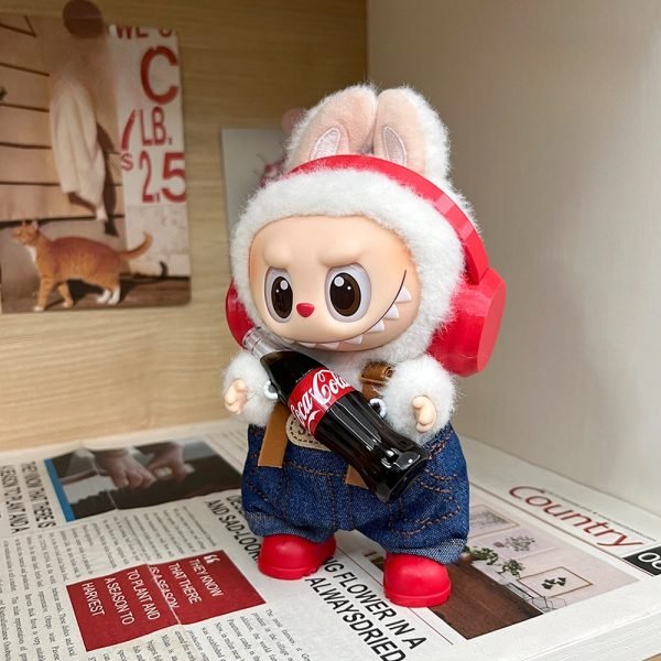Handmade Coca-Cola Series Labubu Outfit The Monsters - Image 3