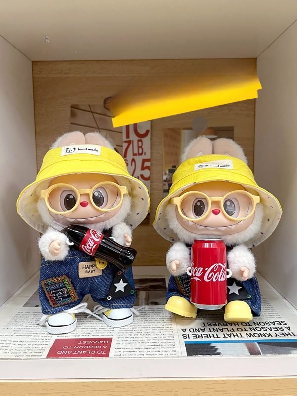 Handmade Coca-Cola Series Labubu Outfit - Image 2