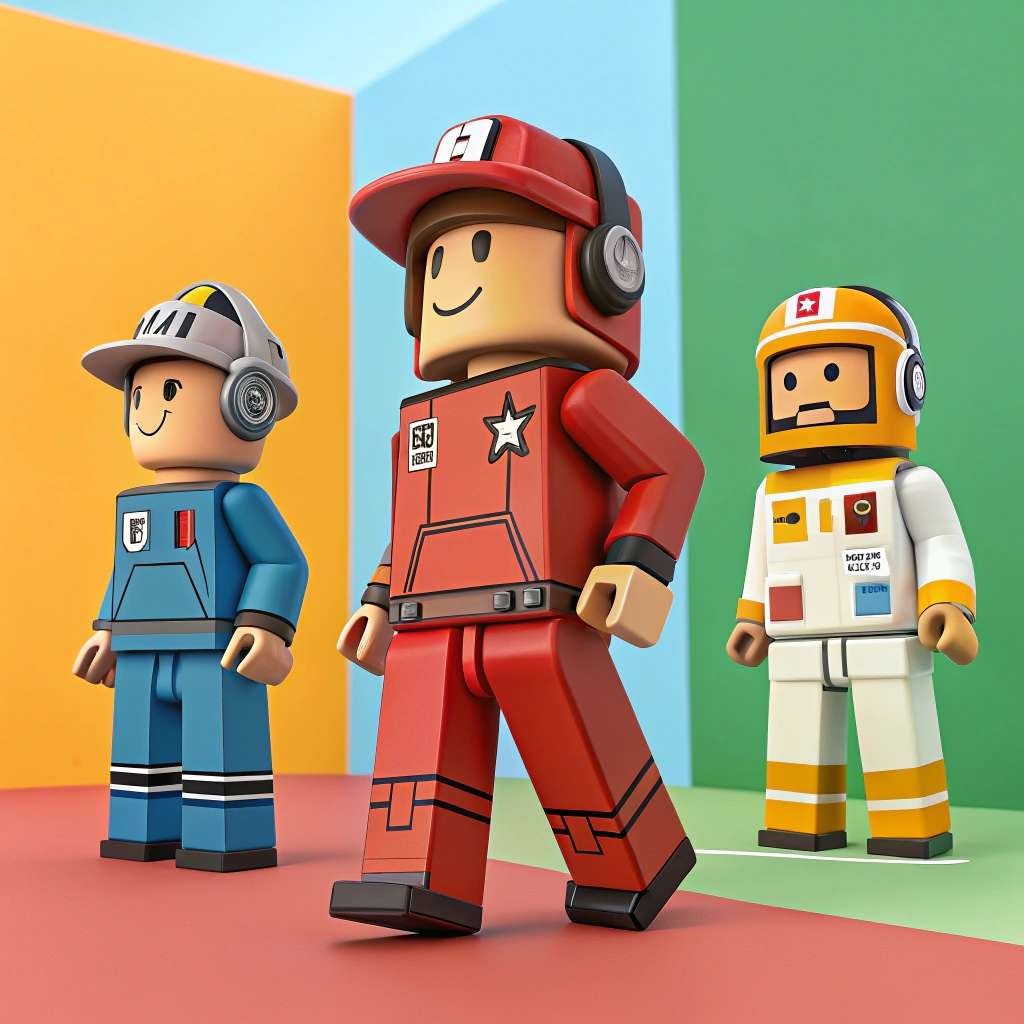 Robloxã¢ãã¿ã¼ã®çµµæãåå¿èåãç°¡åã¬ã¤ã